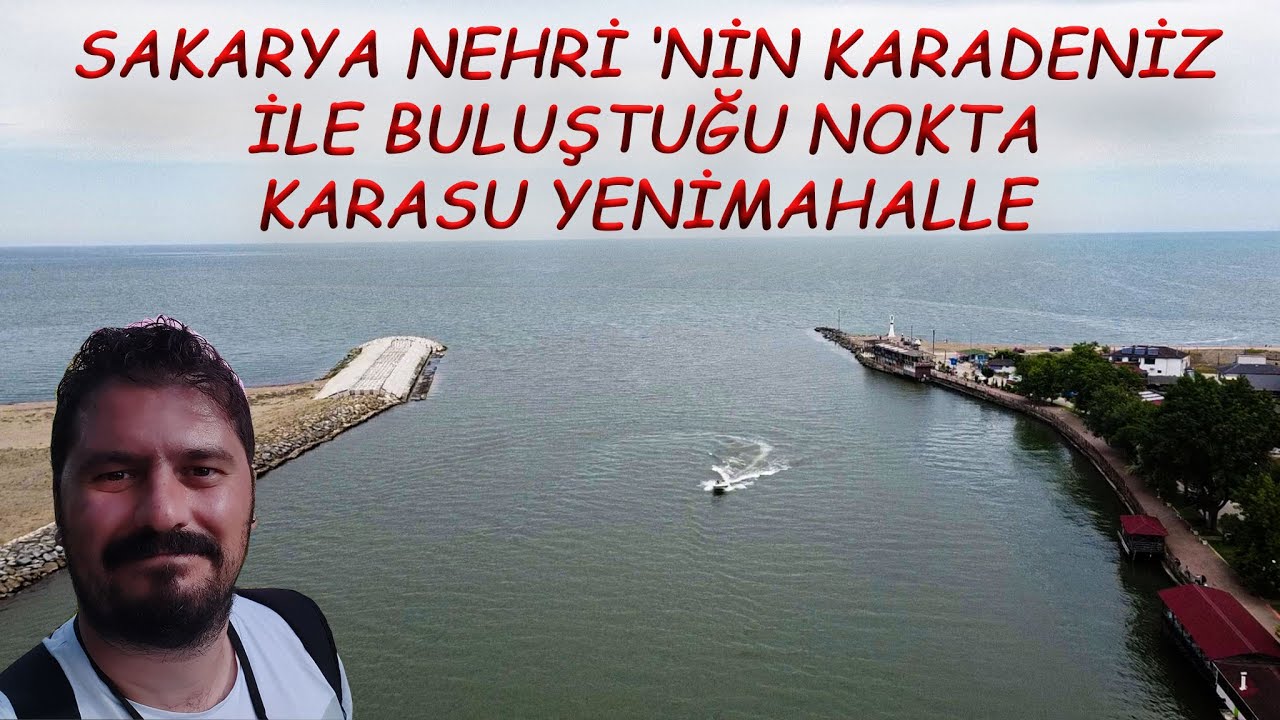 Sakarya nehri Karasu Yenimahalle'den Karadeniz'e dökülüyor. Burada doğanın bir çok unsuru bir arada.