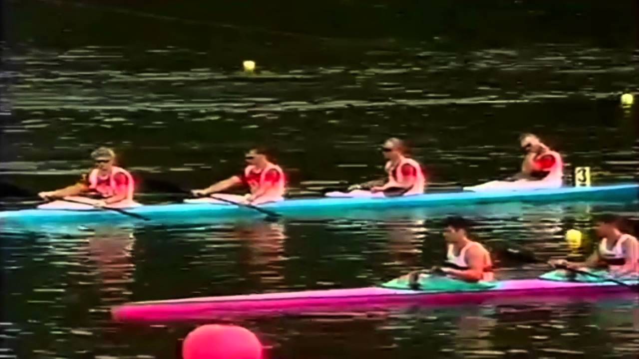 1995 ICF Kanu World Championships Duisburg Men's K-4 500 m Final HD (16:9)