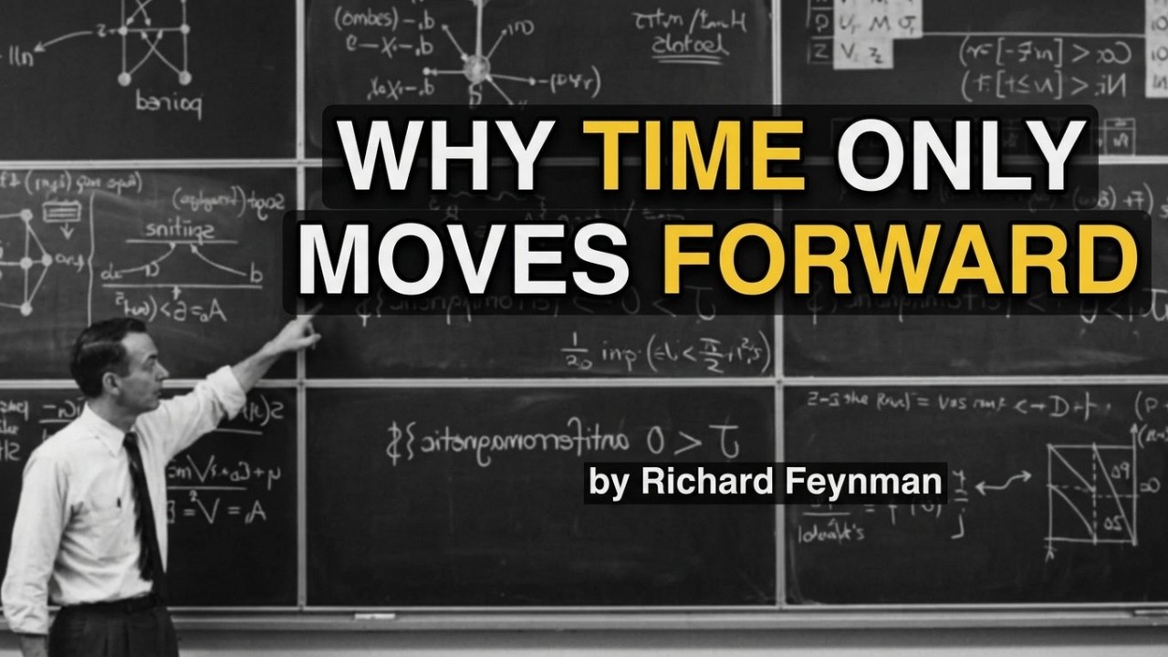 Feynman Explains Why Time Only Moves Forward