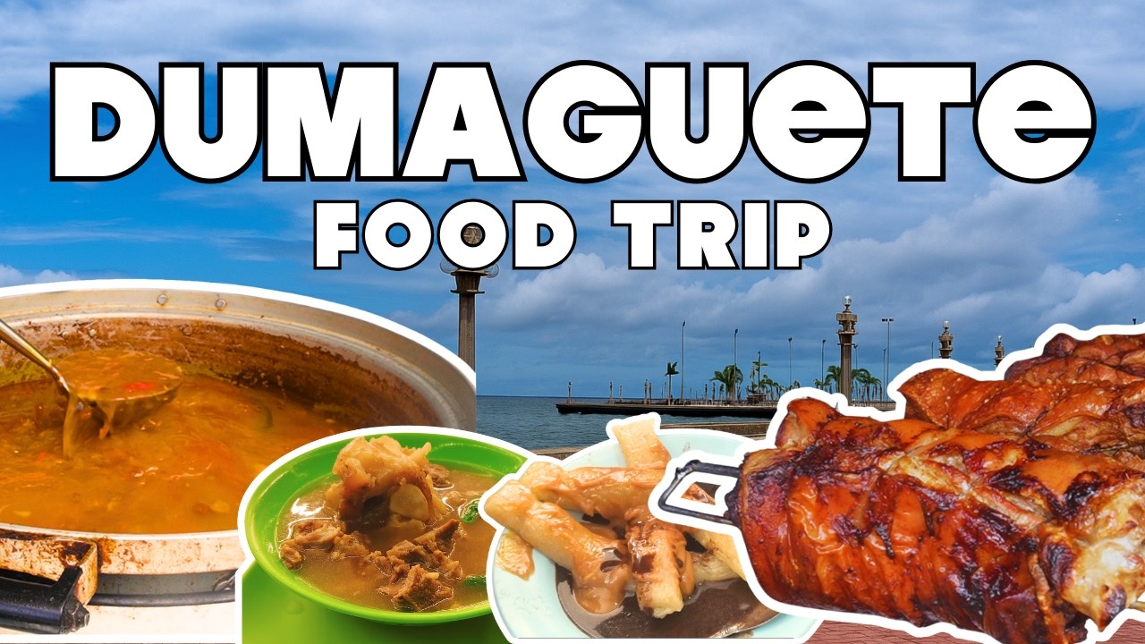 5 Food Stops in DUMAGUETE You Must Try!  Quick food tour for 24 HOURS!