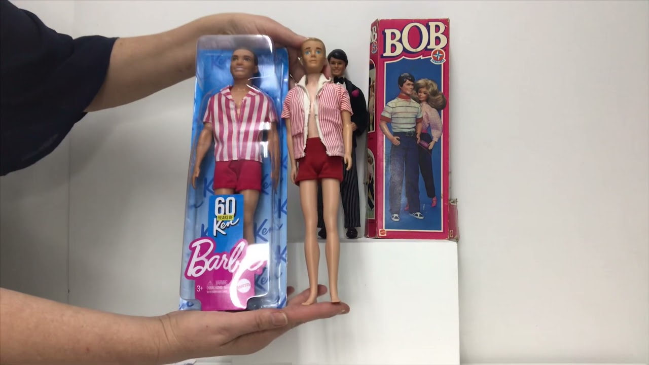 UNBOXING Boneco Ken edi&ccedil;&atilde;o anivers&aacute;rio 60 anos em 2021 com Ken Original de 1961