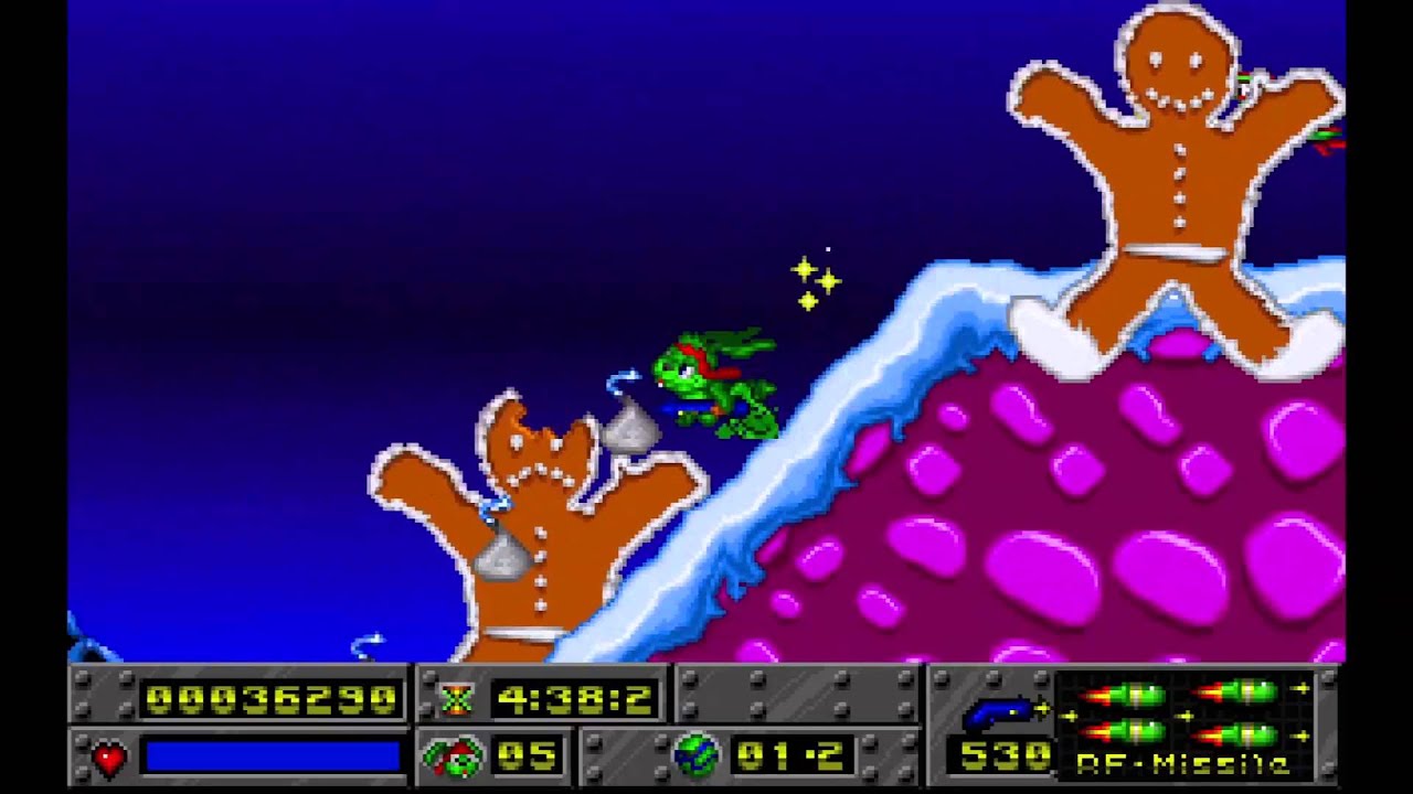 Jazz Jackrabbit - Episode X - Holiday Hare '95 (1995) [MS-DOS]