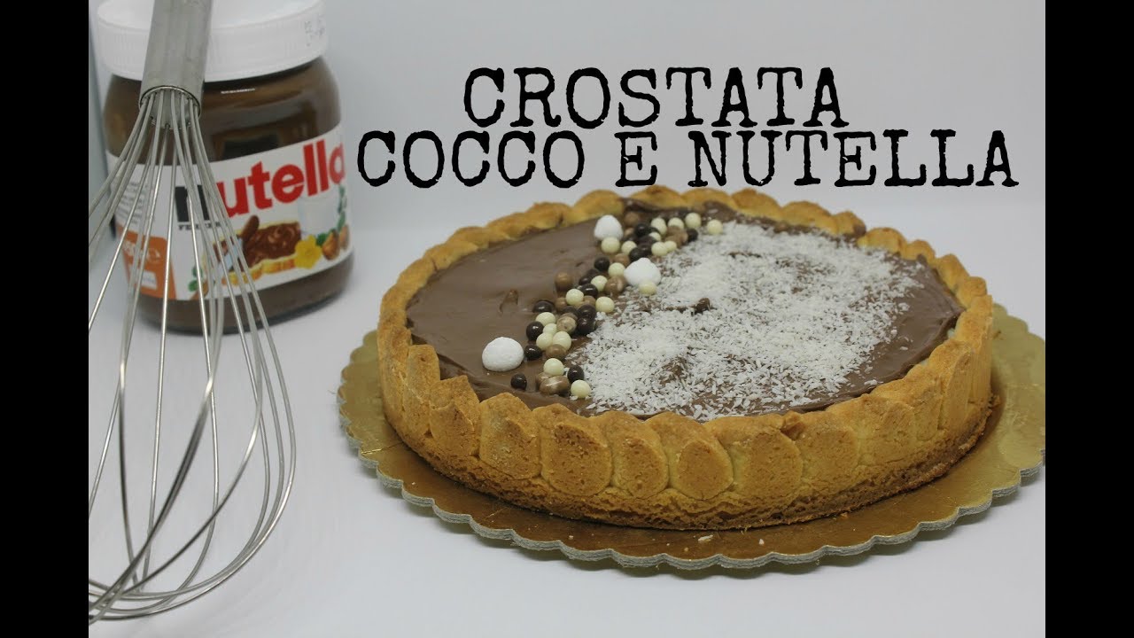 Crostata cocco e nutella
