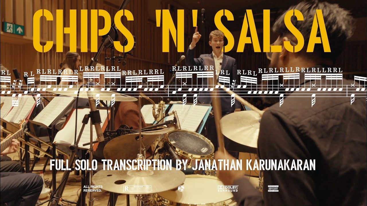 CHIPS 'N' SALSA DRUM SOLO [ТРАНСКРИПЦИЯ]