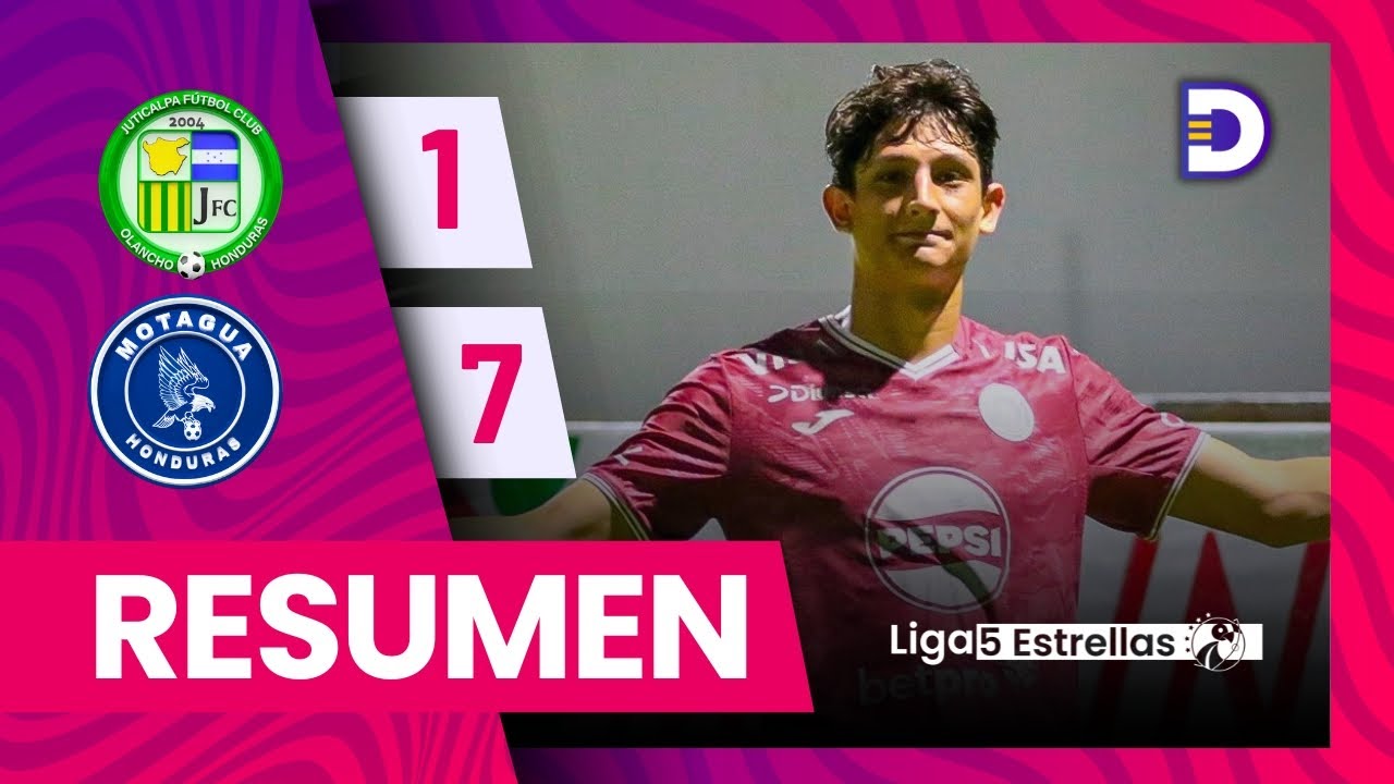Juticalpa FC 1 - 7 Motagua | Jornada 22 | Liga Nacional - Apertura 2025 - 2026