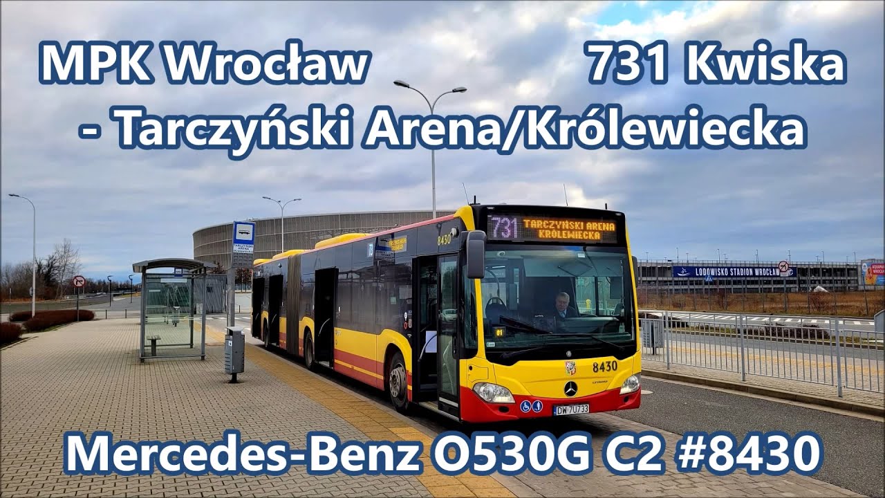 MPK Wrocław - linia 731, Mercedes-Benz O530G C2 #8430