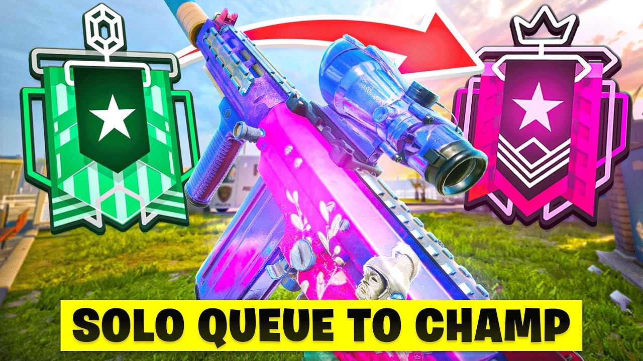 EDUCATIONAL SOLO-Q TO CHAMPION (Console Rainbow Six Siege)