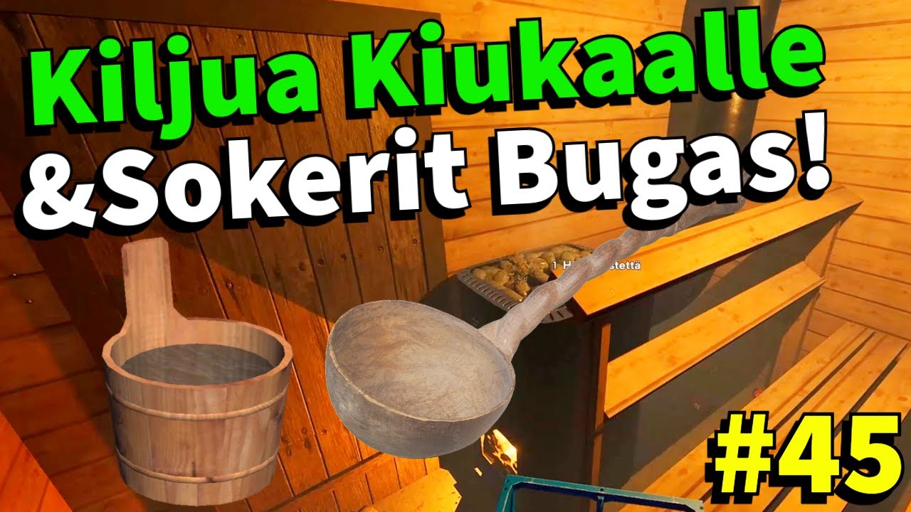 KILJUA KIUKAALLE & SOKERIT BUGAS! #45 | Finnish Cottage Simulator