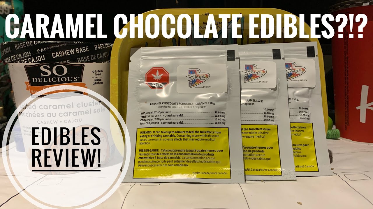 Caramel Chocolate Edibles / Bhang / Edibles Review