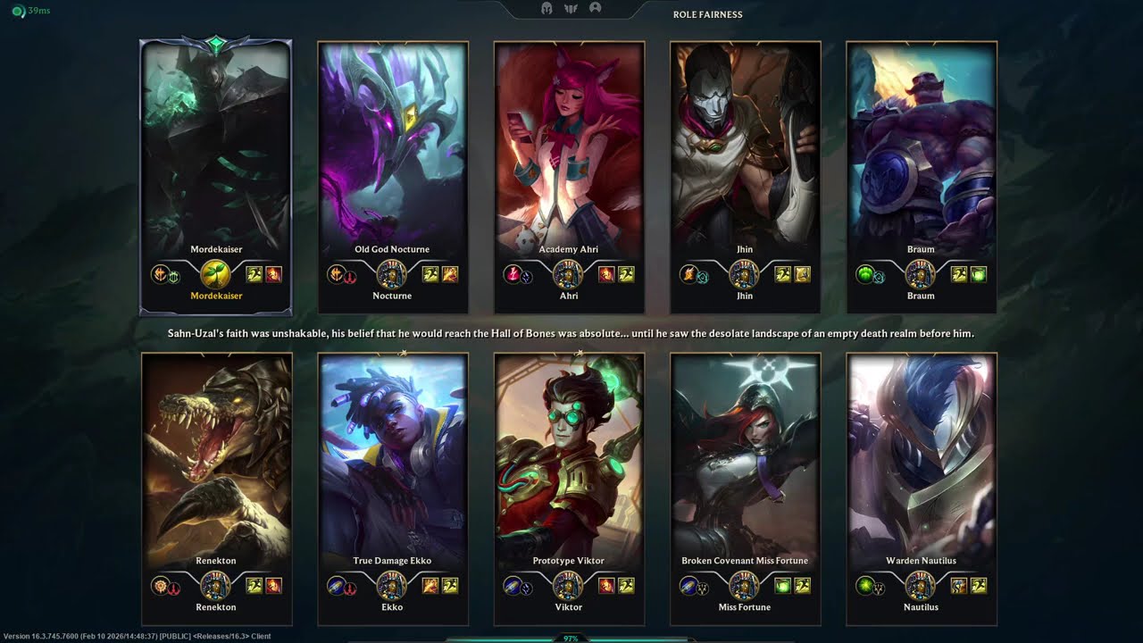 League Journey #345