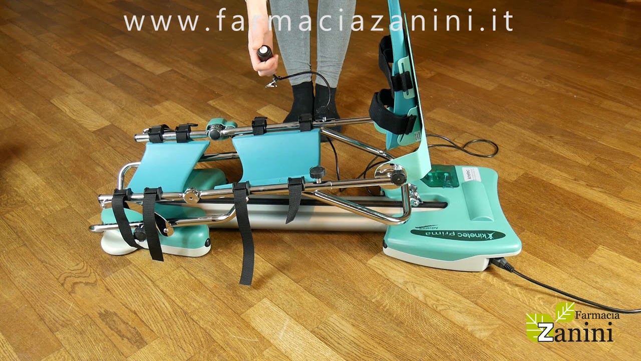 Come utilizzare KINETEC - apparecchio per la riabilitazione del ginocchio