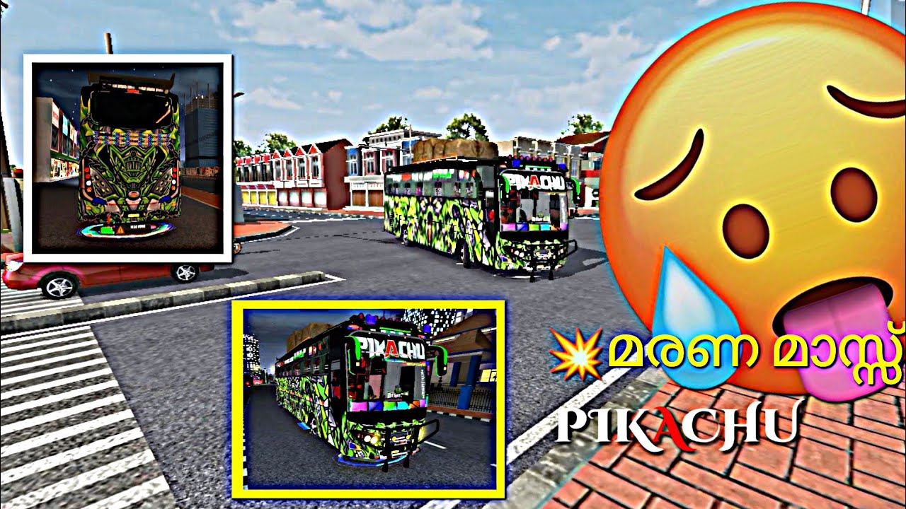 ⭕️PIKACHU // MEGATON // UHD LIVERY JET BUS🤩