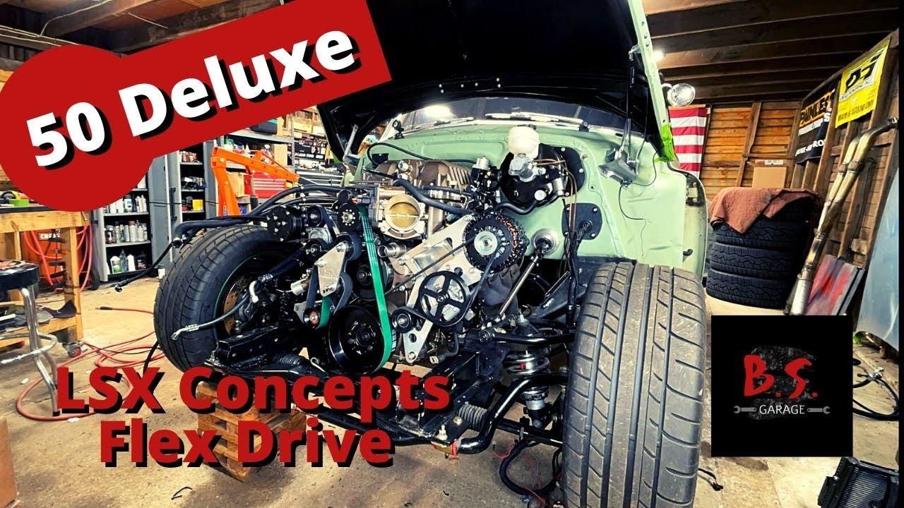 LSX Concepts Flex Drive System for LSA Supercharger installed!