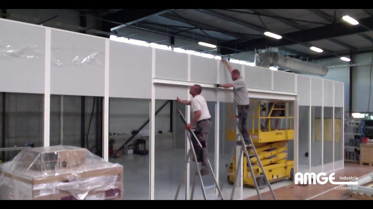 AMGEindustrie   Fabrication et Installation d'une salle blanche