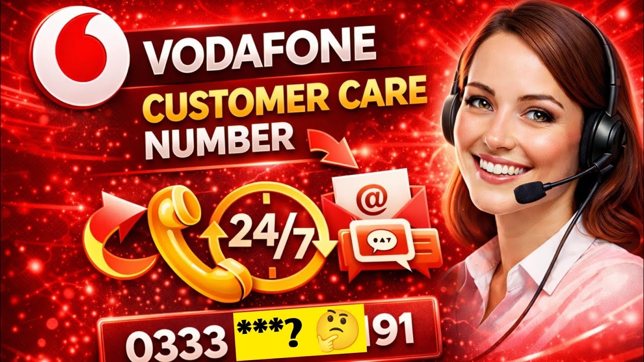 Vodafone Customer Care Number | Vodafone Helpline Number | Vodafone Customer Service