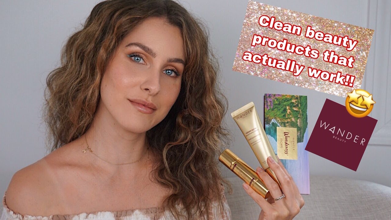 WANDER BEAUTY MAKEUP TUTORIAL | Clean beauty products that actually work!