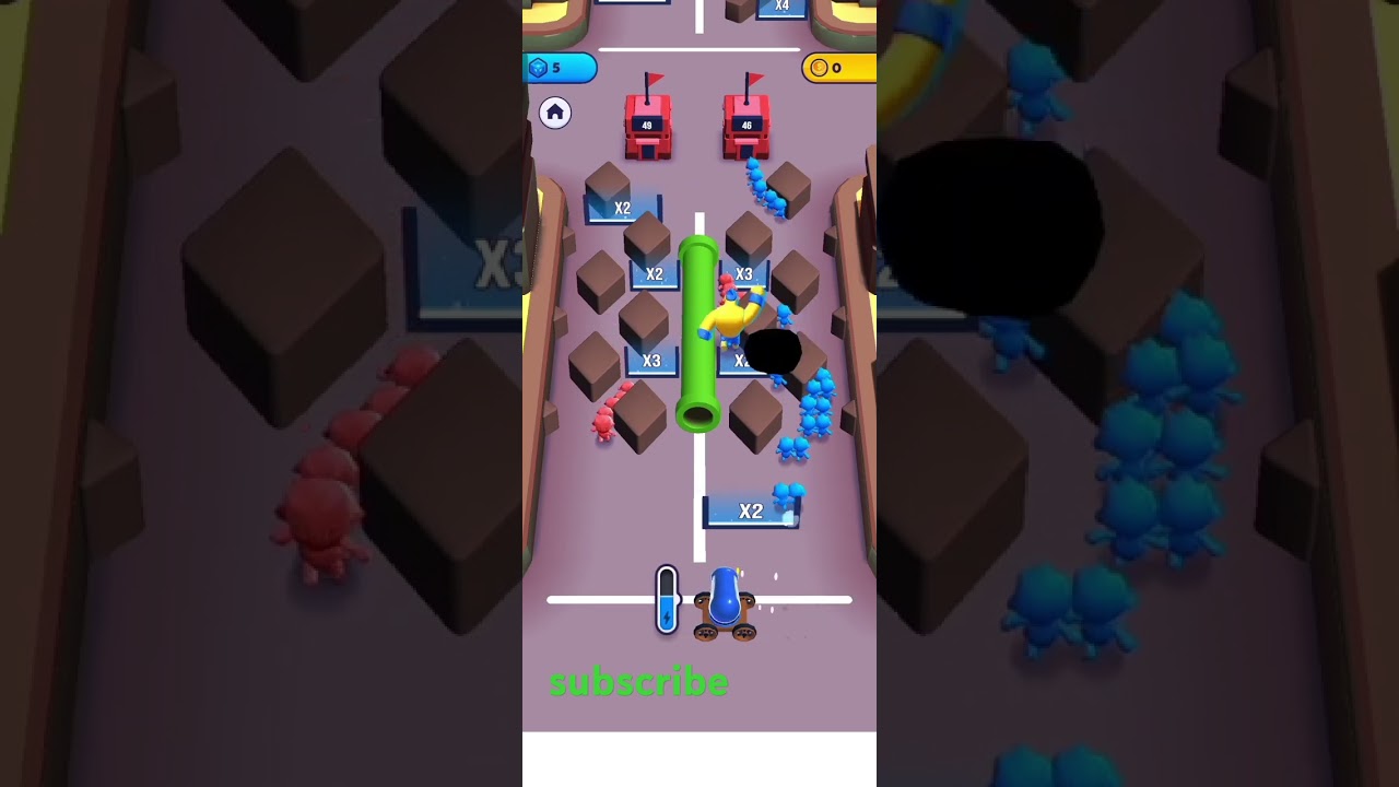 mob control gameplay spose by let's play with me #short #gaming #mobage #massbuilder