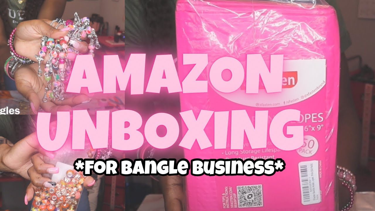 Распаковка браслетов на Amazon | Бизнес по производству браслетов с подвесками