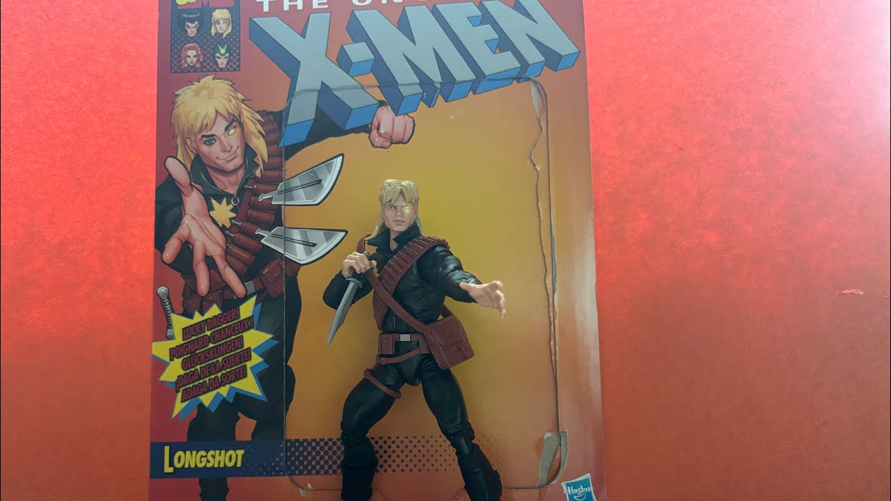 X-Men Longshot Marvel Legends review