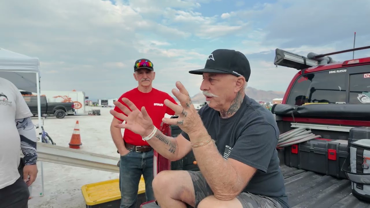 Meet Legendary Motorcycle Land Speed Racer Kit Axelson#landspeedracing #Bonnevillesaltfrats