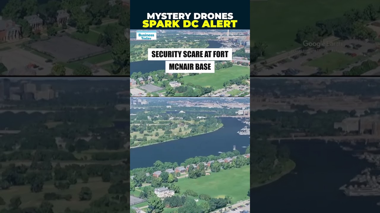 Drone Scare In Washington: Google Animation Shows Fort McNair As Mystery Drones Trigger Alarm