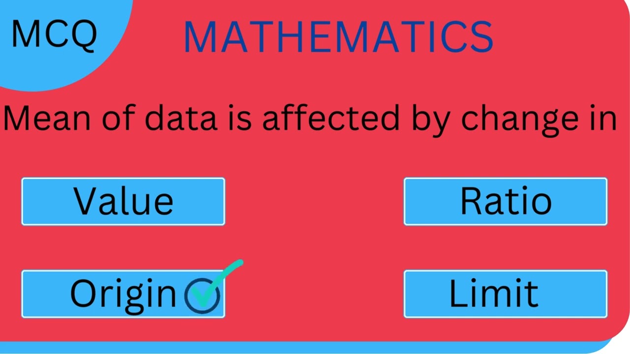 Mathematics MCQs