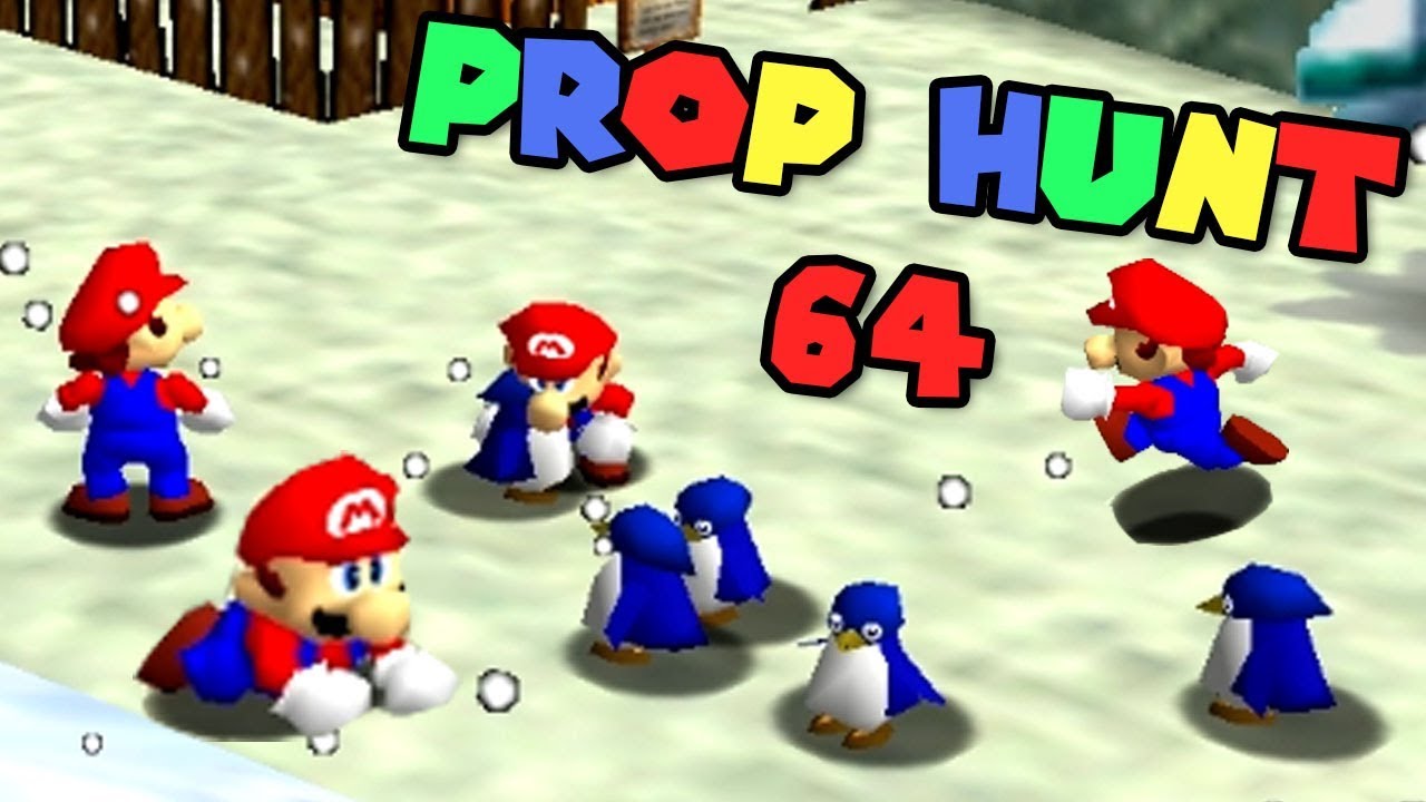 PROP HUNT 64 ONLINE #2 - WHICH PENGUIN!? - ft. Nathaniel Bandy, Nintendrew + More! [MINUS WORLD]