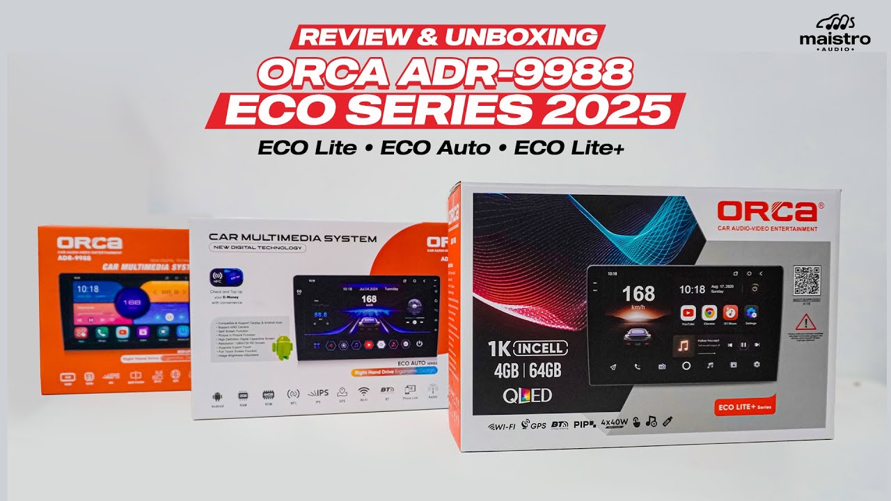 REVIEW HEADUNIT ANDROID ORCA ECO LITE PLUS 2025 | PERBANDINGAN SAMA ECO LITE DAN ECO AUTO