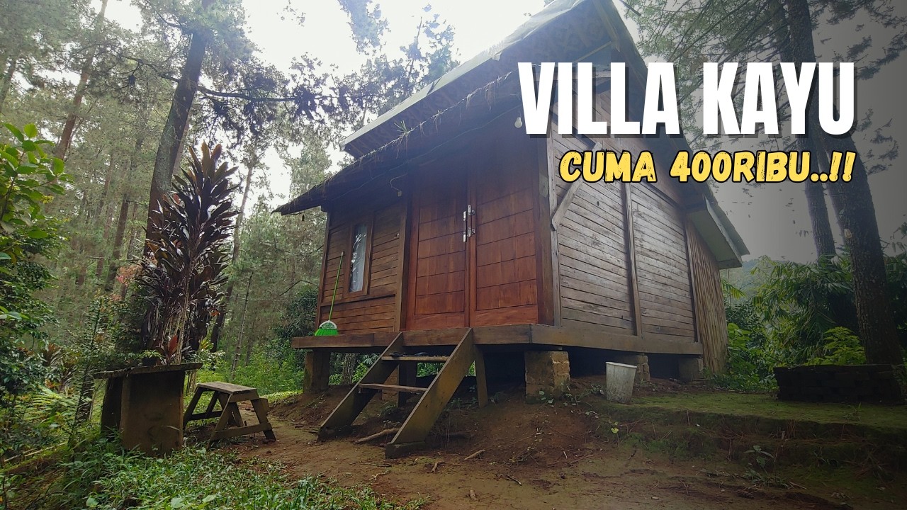 Villa Kayu termurah se-Bandung Raya | Foresto Jayagiri