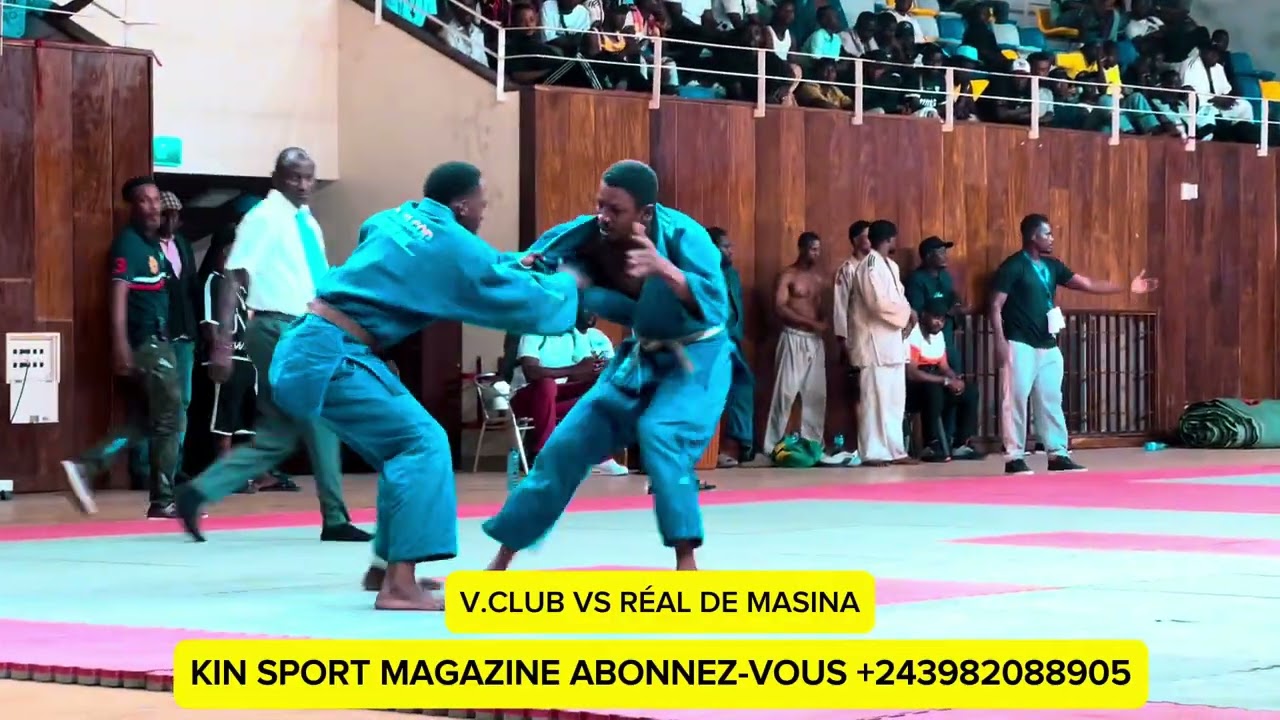 V club vs réal de masina ligue provincial de judo de Kinshasa 
