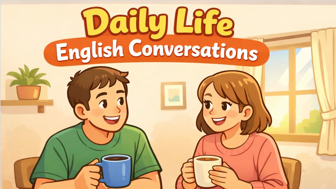 Daily Life English Conversations | Speak Naturally & Confidently