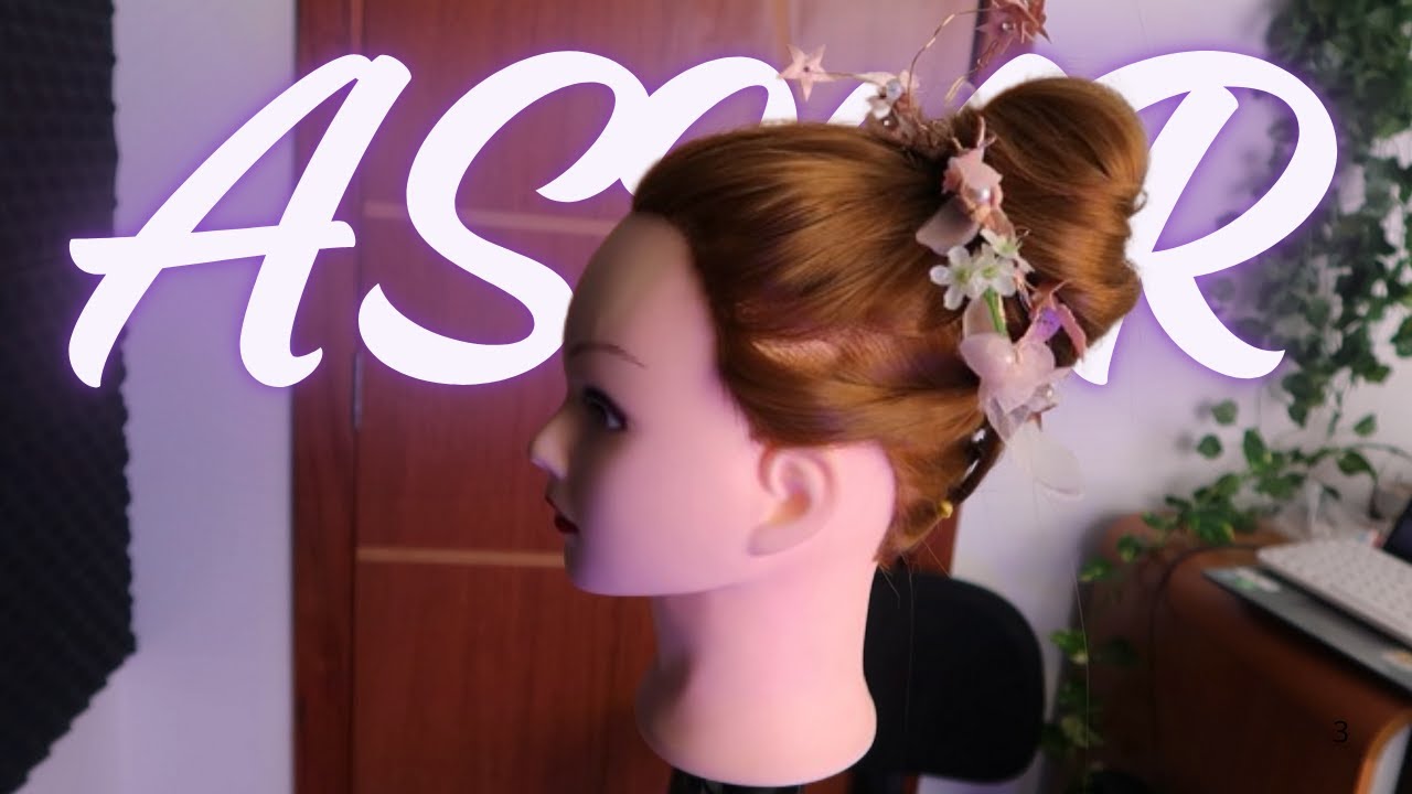 ASMR | Penteado RELAXANTE em Manequim | Durma em 3 minutos!