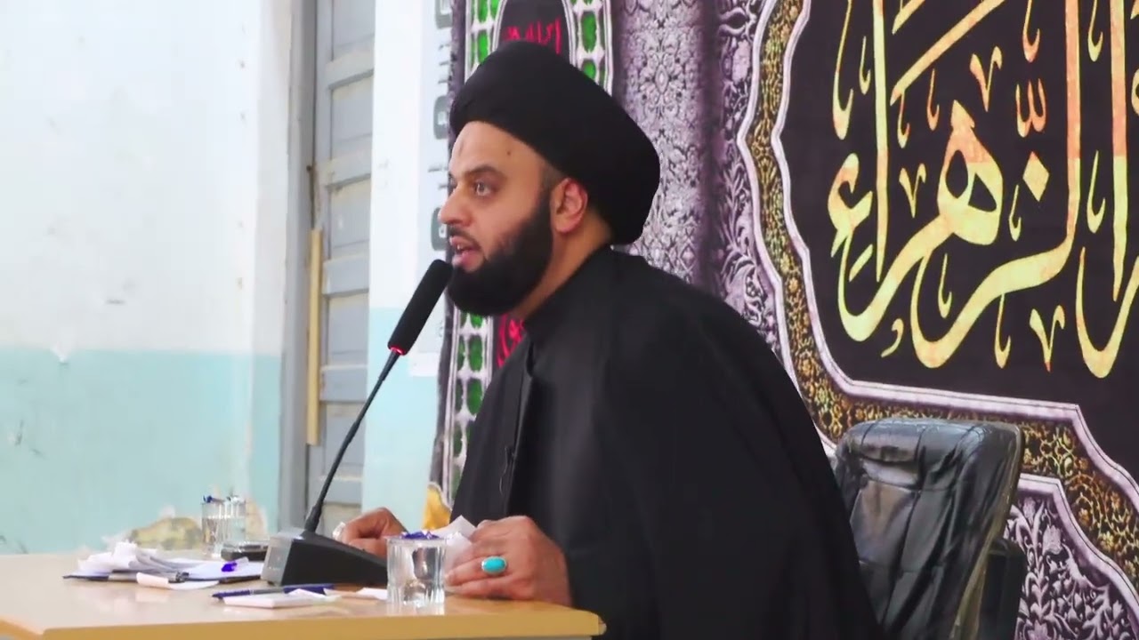 الندوة الدينية والثقافية في محافظة الكوت قضاء الحي في اعدادية الحسين ع للبنين #السيد_جعفر_المشعشعي 