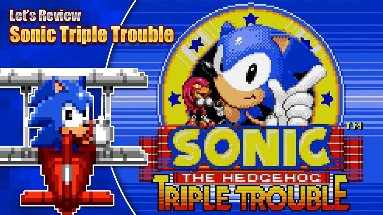 Let's Review Sonic Triple Trouble (plus sneak peek at the 16 bit demo)