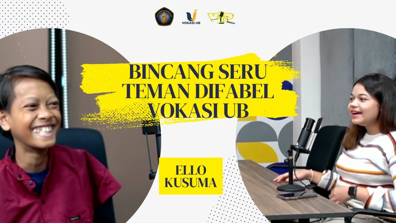 BINCANG SERU BERSAMA ELO KUSUMA, SARJANA DESAIN GRAFIS VOKASI UB