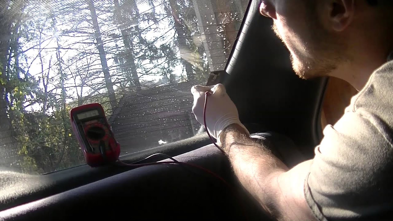 Fixing a Rear Window Defroster [Diagnosis and Repair] Part 1