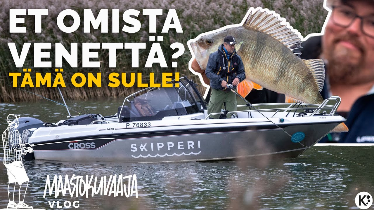 Ahvenrallia & Skipperin veneiden testausta