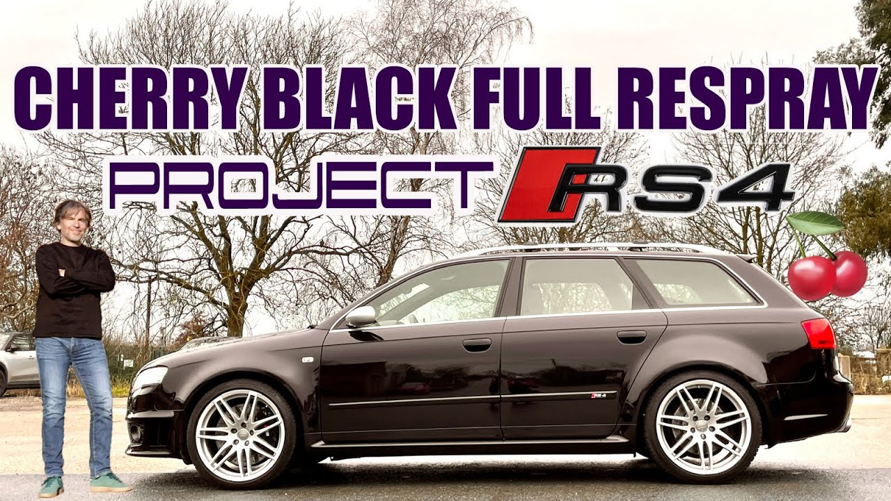 PROJECT B7 RS4 - FULL RESPRAY REBUILD + REVEAL #Audi #RS4 #audirs4
