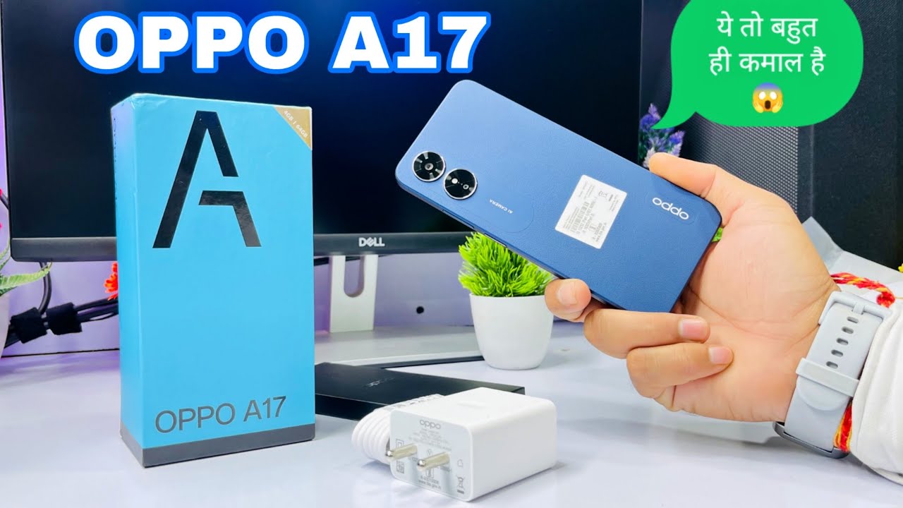 OPPO A17 Midnight Black ⚡ Unboxing || Review || Camera || Price || Full Details in Hindi 🔥