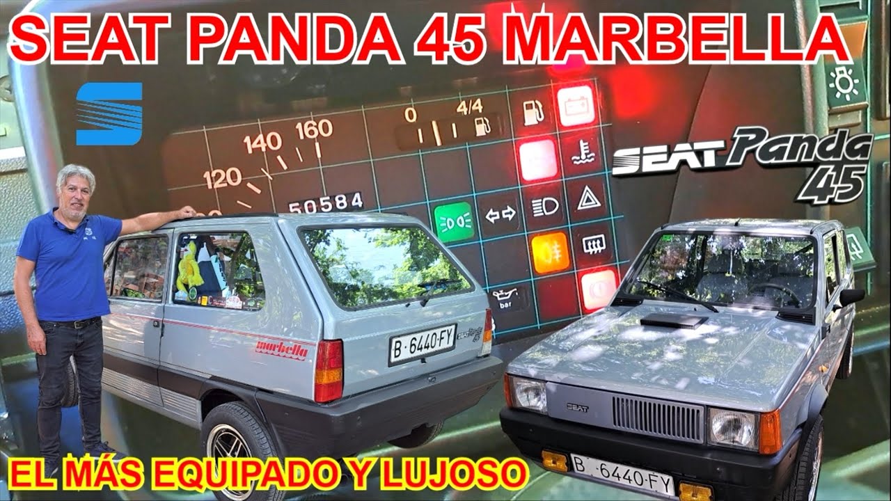 ⛽Seat Panda 45 Marbella. El más lujoso y equipado. #seatpanda