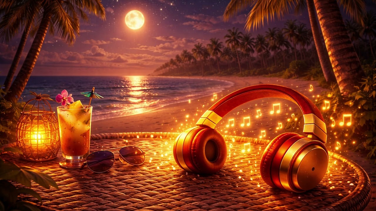 Chill Lo-Fi Beats for Sleep & Relax | Coastal Dreams (Night Ocean Ambience) ✨