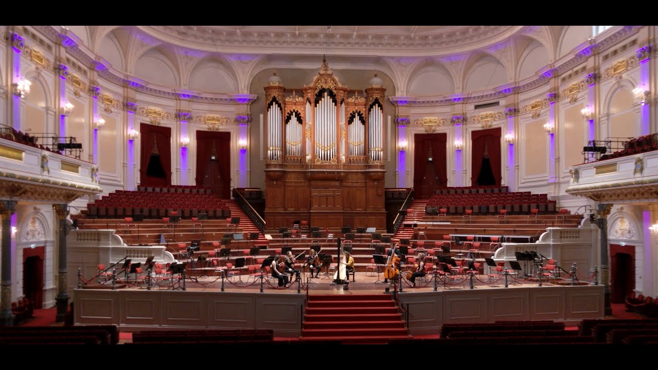Remy van Kesteren plays Franck in an empty Concertgebouw in Amsterdam