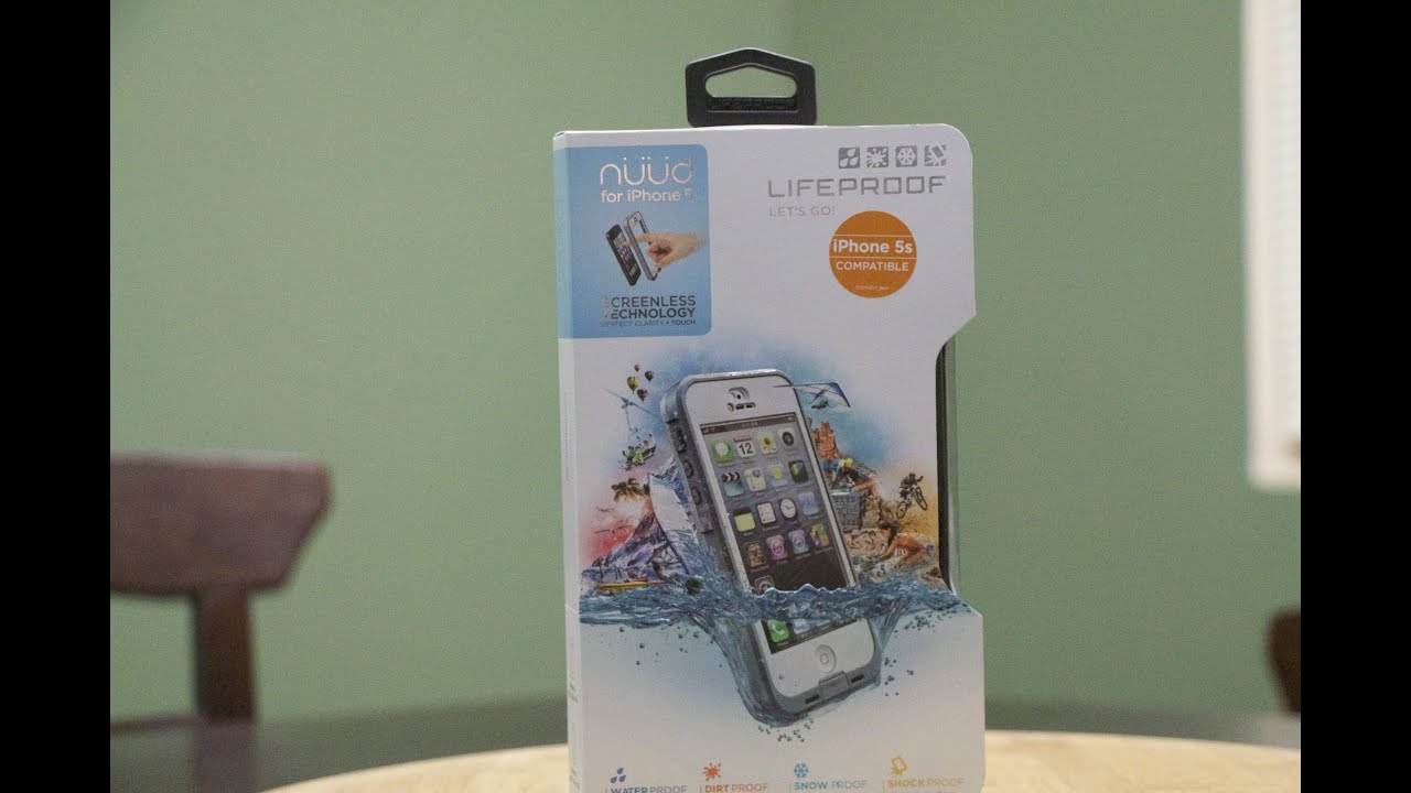 Lifeproof Nuud iPhone 5s Unboxing and Review
