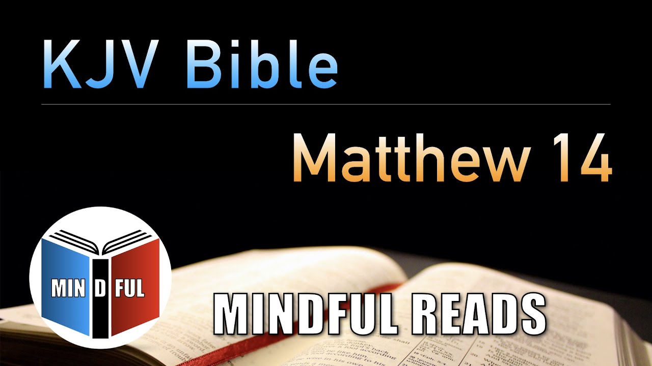 ✝️ Matthew 14 - KJV Bible ▪️&nbsp;Narrated with Meditation Music | 📖 Mindful Reads