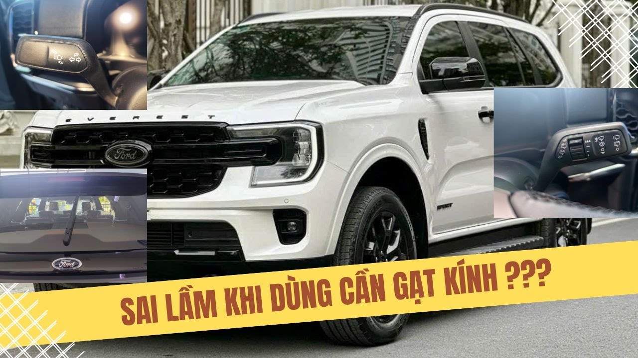 ✅Hướng Dẫn Gạt Kính Trên Ford Everest 2025 | Thanh Lau Xe-TLX
