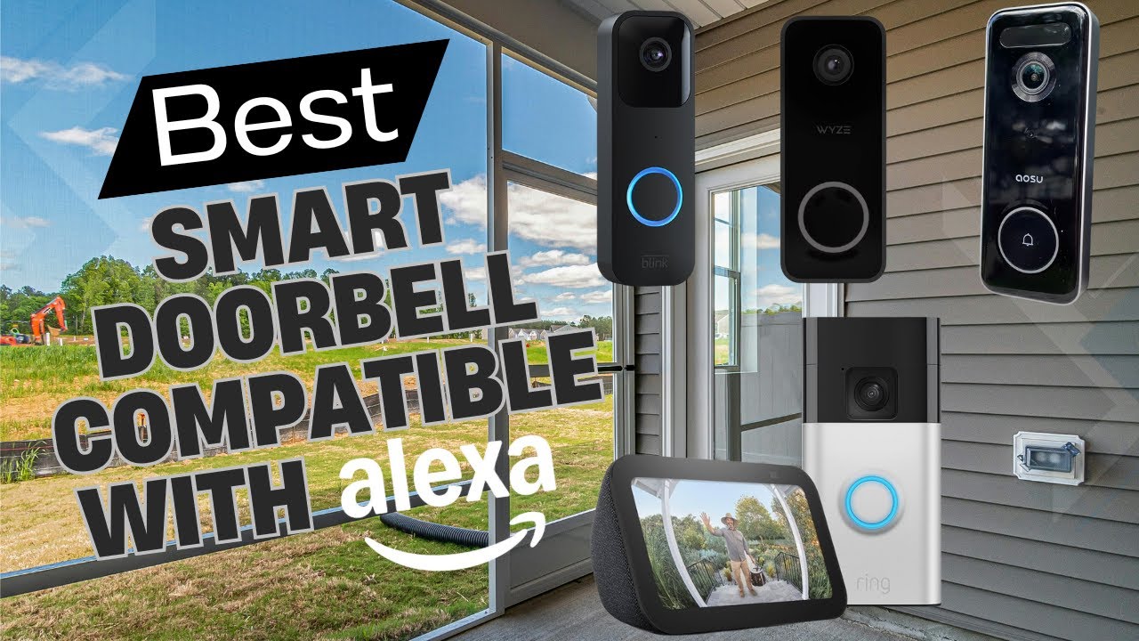 Top 5 Best Smart Doorbells Compatible with Alexa in 2025 🔔 | Budget & Premium Picks!