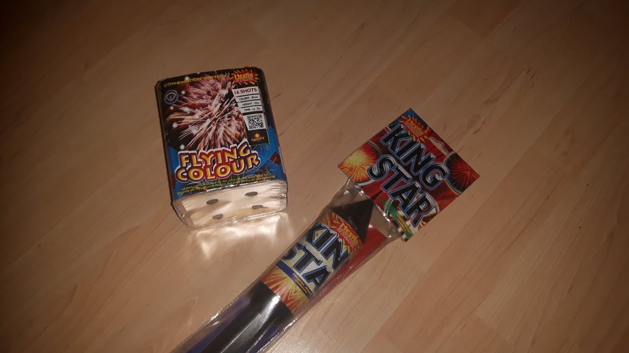 Testujemy Flying Color i rakiete King Star z Kauflanda + BONUS