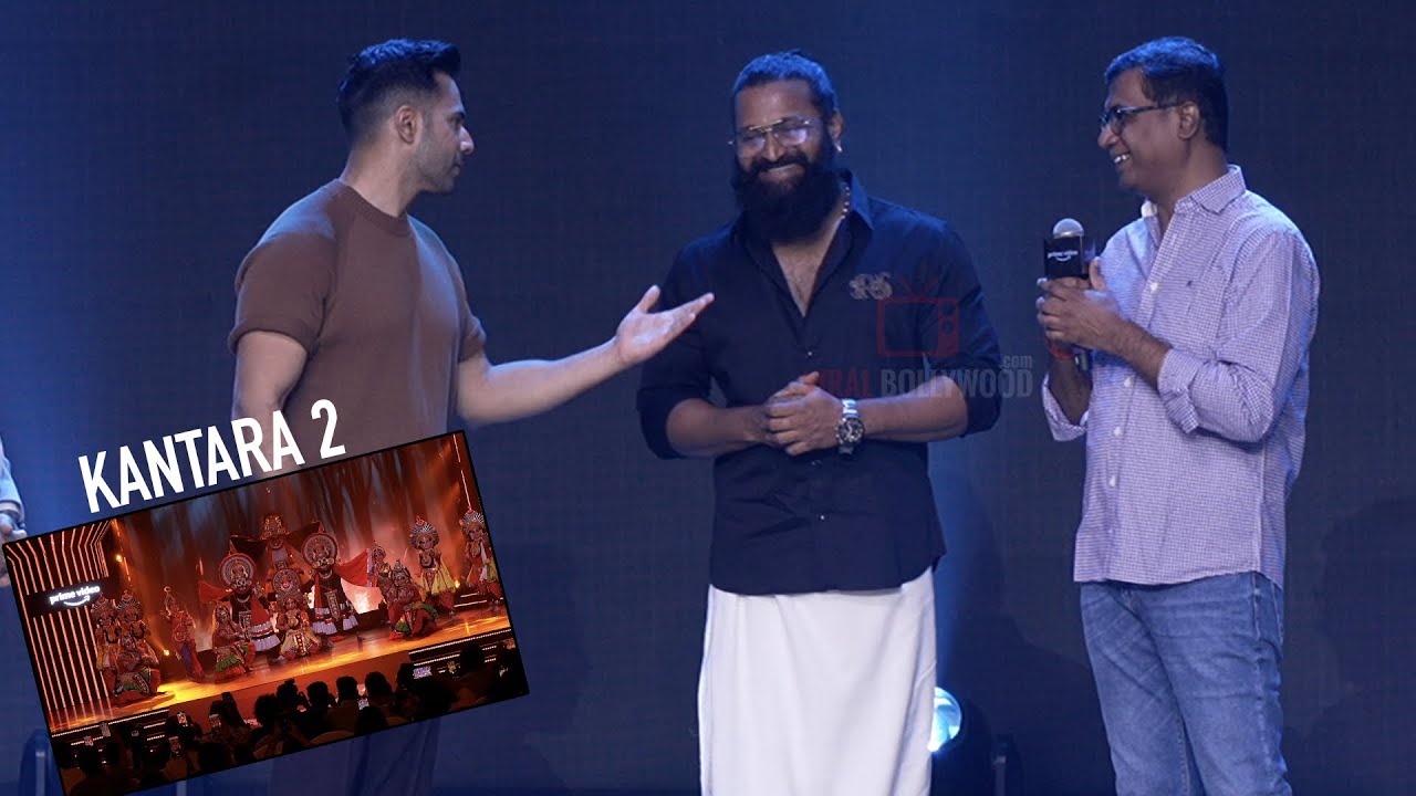 Kantara 2 - A Legend Chapter 1 | Rishab Shetty Hindi Speech | Prime Video