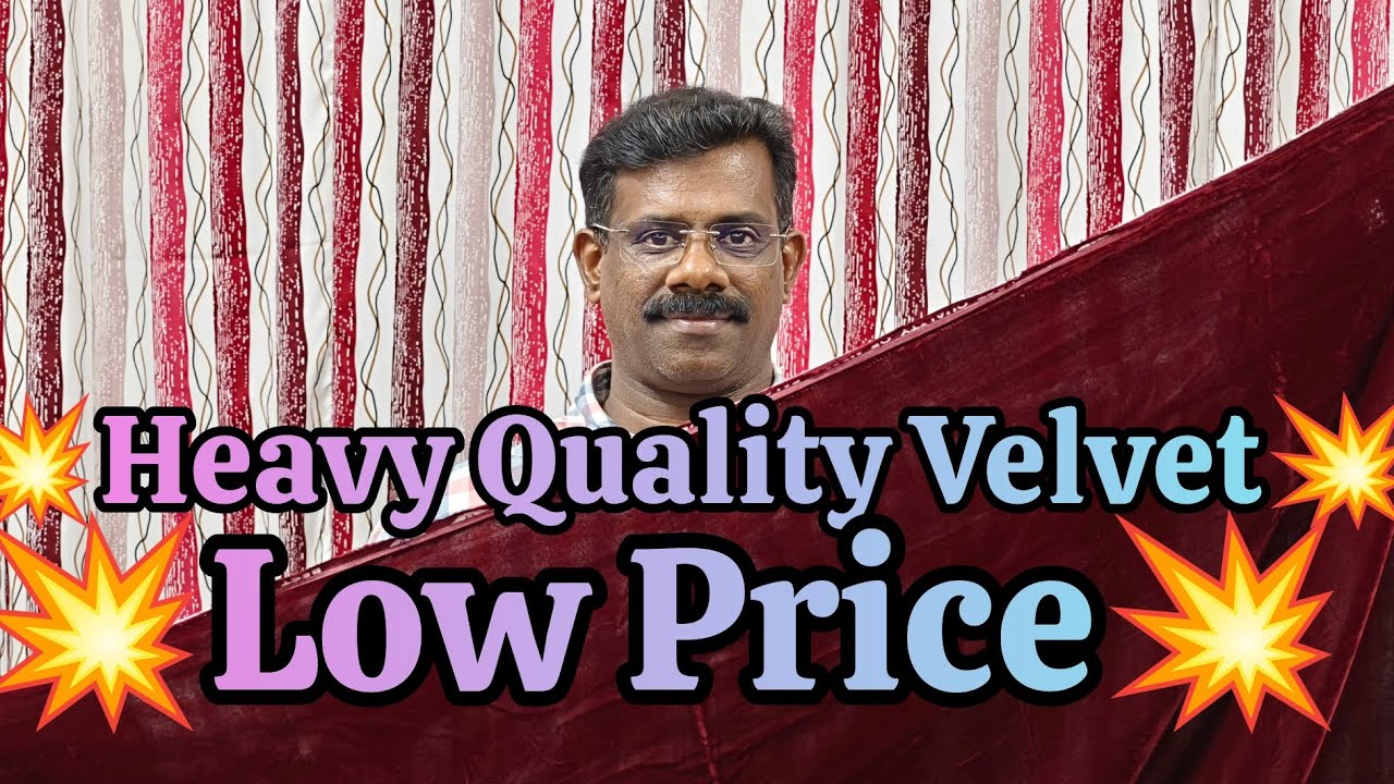 💥Heavy Quality Velvet💥Low Price💥