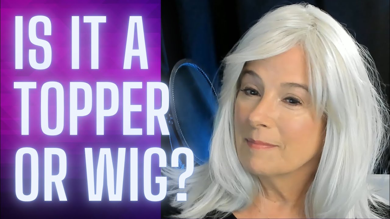 Grey, Silver and White Wigs, Hair Pieces & Toppers  + Reaction Video | Which Do You Prefer?